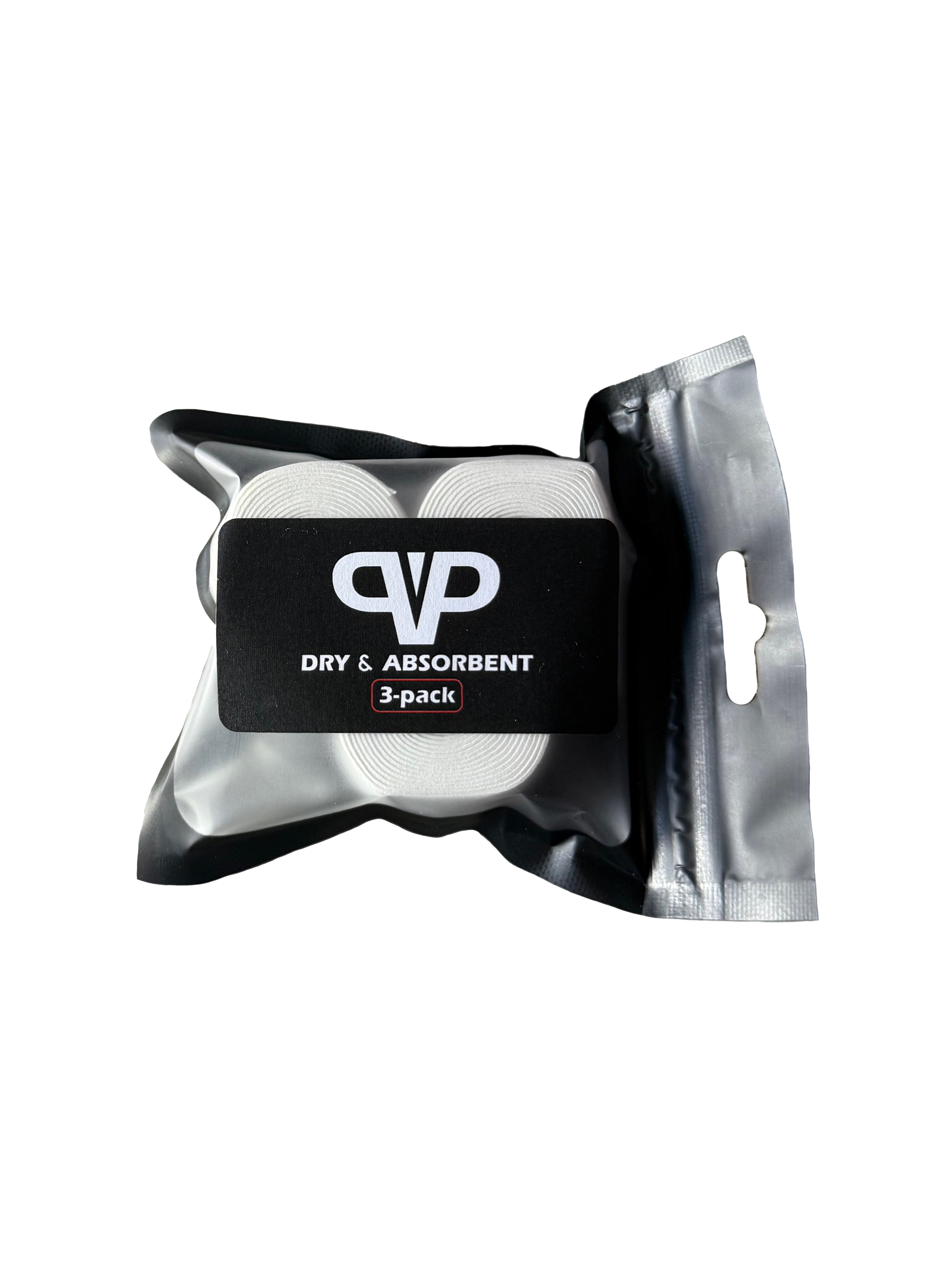 Hvid overgrip 3-pak (Dry)